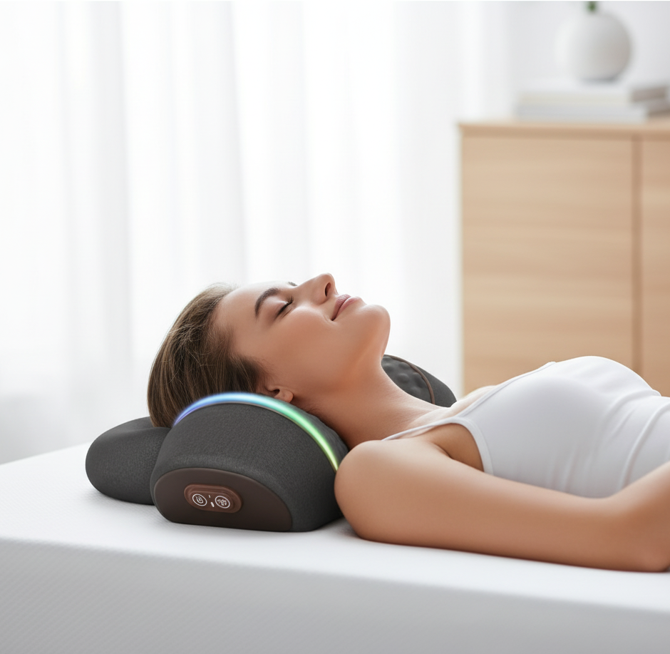 Cuscino Massaggiante 3-in-1 per Collo