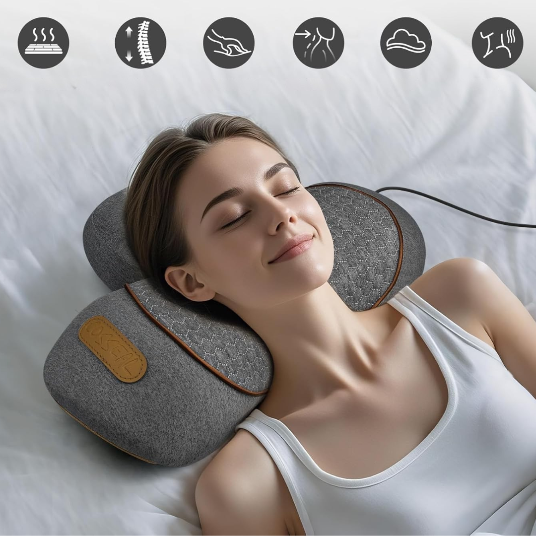 Cuscino Massaggiante 3-in-1 per Collo